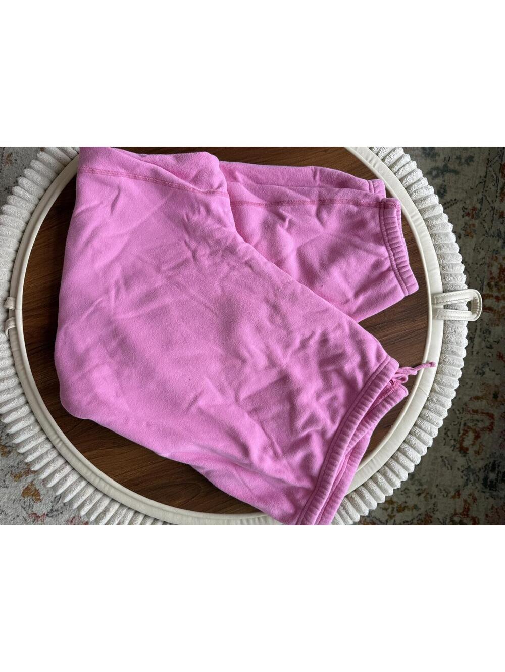 SKIMS Pink Fleece Shorts Size 3XL